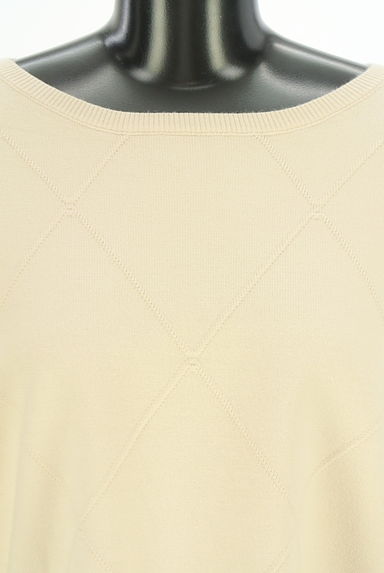 PROPORTION BODY DRESSING（プロポーションボディドレッシング）の古着「ダイヤ柄ゆるショートニット（ニット）」大画像４へ