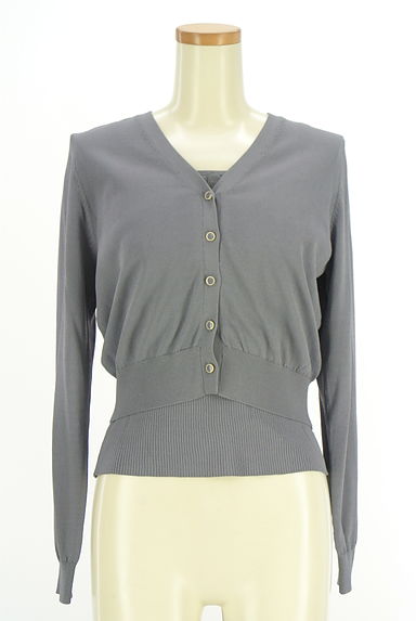 PROPORTION BODY DRESSING（プロポーションボディドレッシング）の古着「チュールフリルキャミ+カーディガン（アンサンブル）」大画像１へ