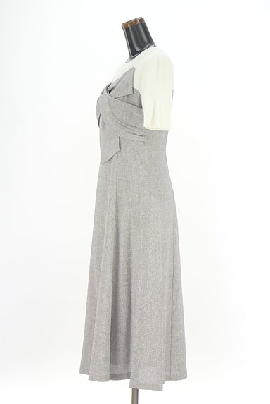 PROPORTION BODY DRESSING（プロポーションボディドレッシング）の古着「レイヤード風ロングワンピース（ワンピース・チュニック）」大画像３へ