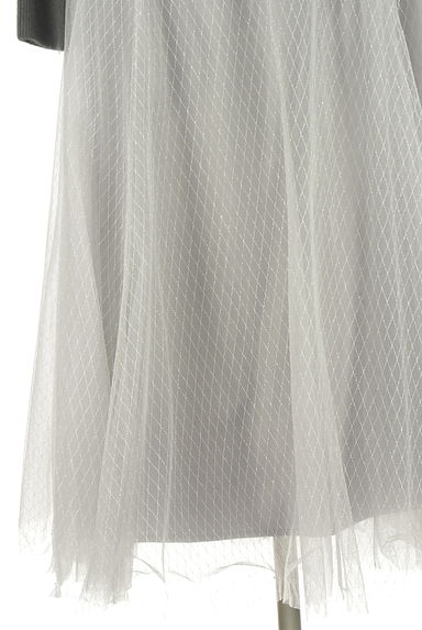 Snidel（スナイデル）の古着「ニットカーデ×チュールロングスカート セットアップ（セットアップ（ジャケット＋スカート））」大画像５へ