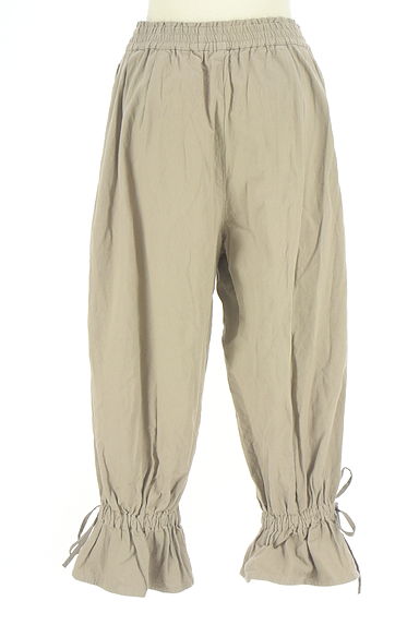 Samansa Mos2（サマンサモスモス）の古着「裾リボン付きクロップド丈パンツ（パンツ）」大画像２へ