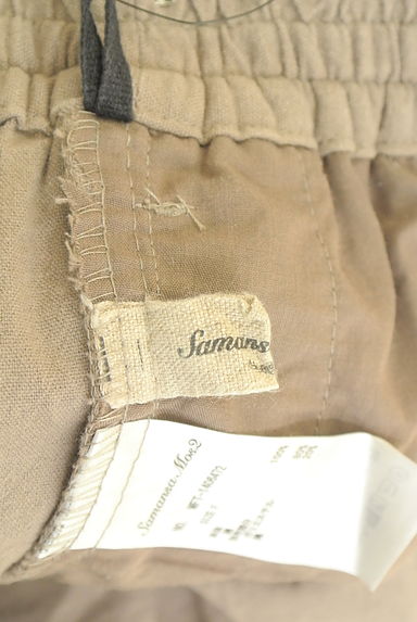 Samansa Mos2（サマンサモスモス）の古着「裾リボン付きクロップド丈パンツ（パンツ）」大画像６へ