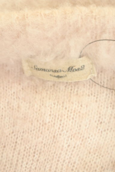 Samansa Mos2（サマンサモスモス）の古着「ベロアリボン付きニットトップス（セーター）」大画像６へ