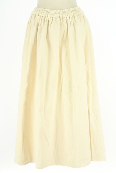 Samansa Mos2（サマンサモスモス）の古着「ツイルロングスカート（ロングスカート・マキシスカート）」大画像１へ