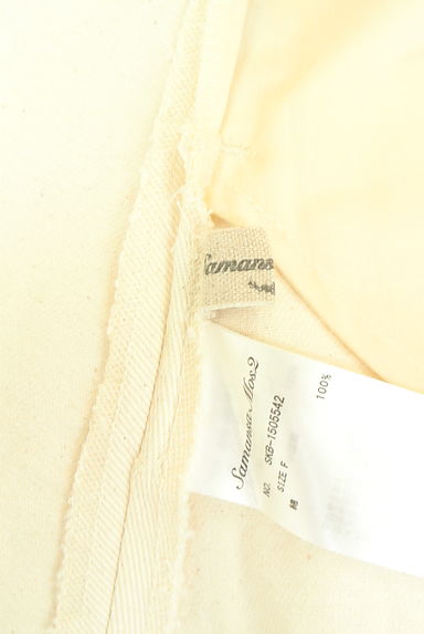 Samansa Mos2（サマンサモスモス）の古着「ツイルロングスカート（ロングスカート・マキシスカート）」大画像６へ