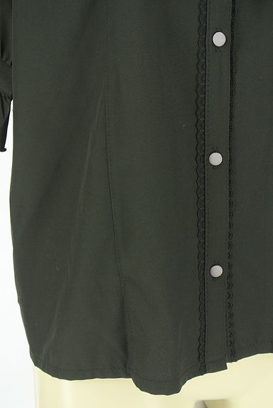 axes femme（アクシーズファム）の古着「半そで花柄刺しゅうブラウス（ブラウス）」大画像５へ