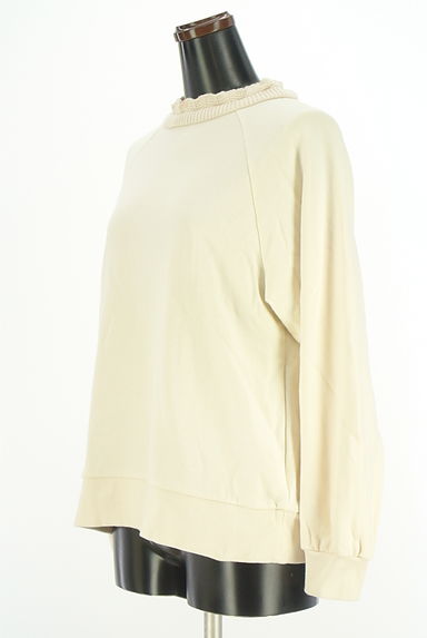 クリックで大画像表示 studio CLIP(スタディオクリップ)の古着「リブニットスカラップ襟スウェットトップス(スウェット・パーカー)」大画像3へ