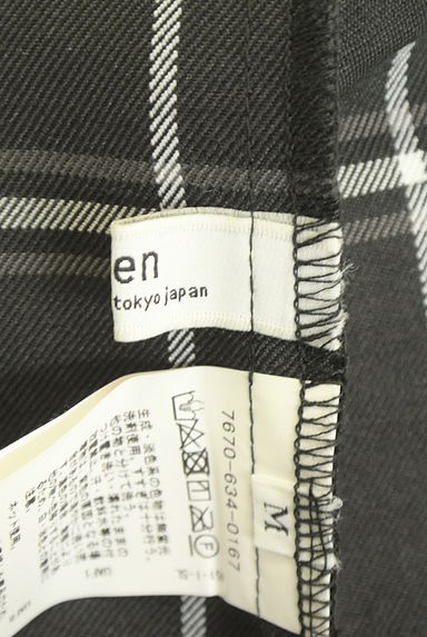 coen（コーエン）の古着「チェック柄ロングスカート（ロングスカート・マキシスカート）」大画像６へ