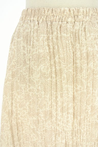 earth music&ecology（アースミュージック＆エコロジー）の古着「花柄プリーツロングスカート（ロングスカート・マキシスカート）」大画像４へ