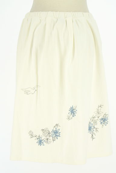 agnes b（アニエスベー）の古着「刺繍入りプリントスカート（スカート）」大画像２へ