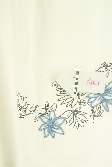 agnes b（アニエスベー）の古着「刺繍入りプリントスカート（スカート）」大画像５へ