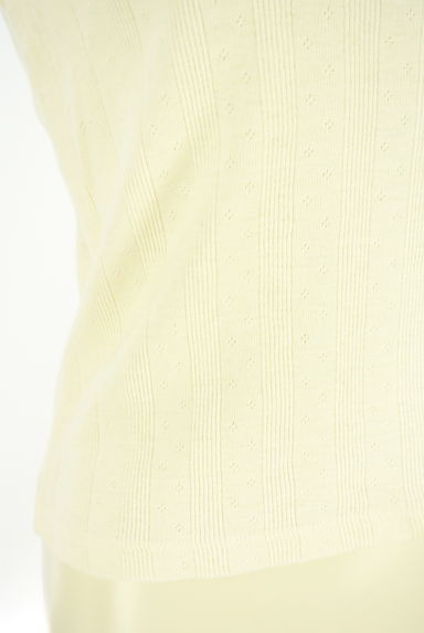 agnes b（アニエスベー）の古着「半そでリブニットトップス（ニット）」大画像５へ