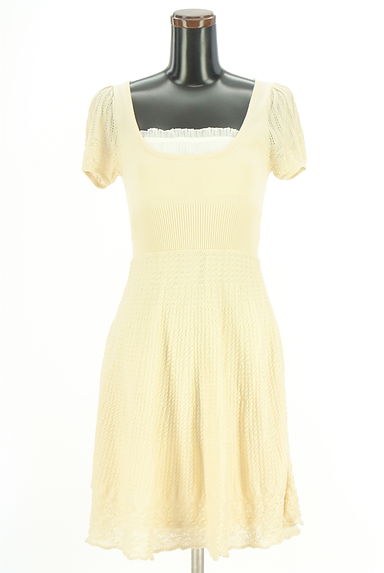 Apuweiser riche（アプワイザーリッシェ）の古着「半そでニットワンピース（ワンピース・チュニック）」大画像１へ