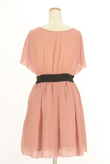 JILL by JILLSTUART（ジルバイジルスチュアート）の古着「フレンチスリーブシフォンワンピース（ワンピース・チュニック）」大画像２へ