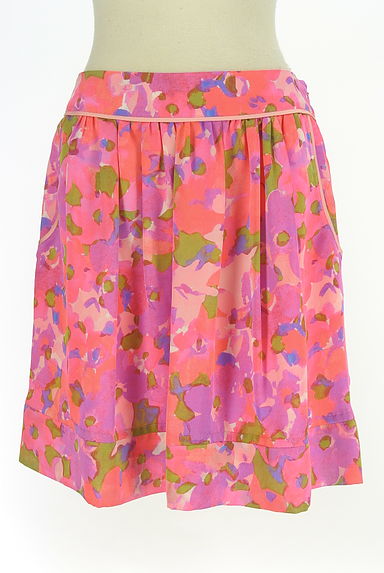 Chesty（チェスティ）の古着「膝上丈花柄スカート（ミニスカート）」大画像１へ