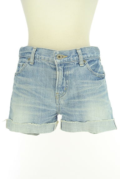 NATURAL BEAUTY BASIC（ナチュラルビューティベーシック）の古着「デニムショートパンツ（ショートパンツ・ハーフパンツ）」大画像１へ
