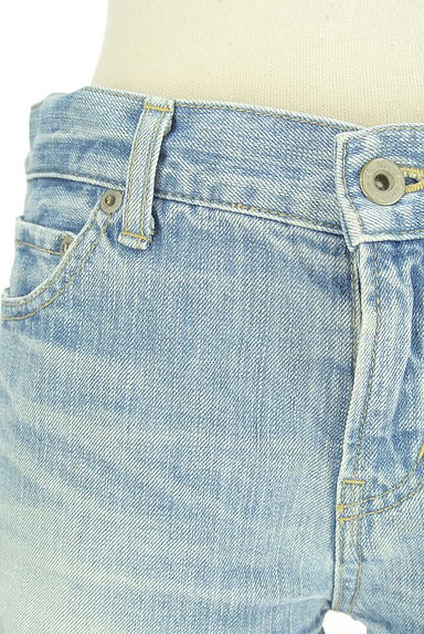 NATURAL BEAUTY BASIC（ナチュラルビューティベーシック）の古着「デニムショートパンツ（ショートパンツ・ハーフパンツ）」大画像５へ