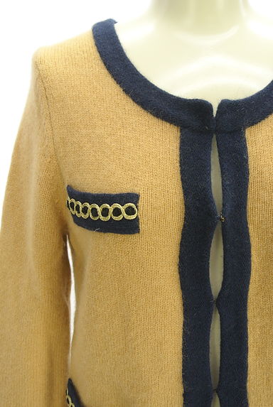 FREDY&GLOSTER（フレディ＆グロスター）の古着「Fredy emue ジャケット風ニットカーディガン（カーディガン・ボレロ）」大画像４へ