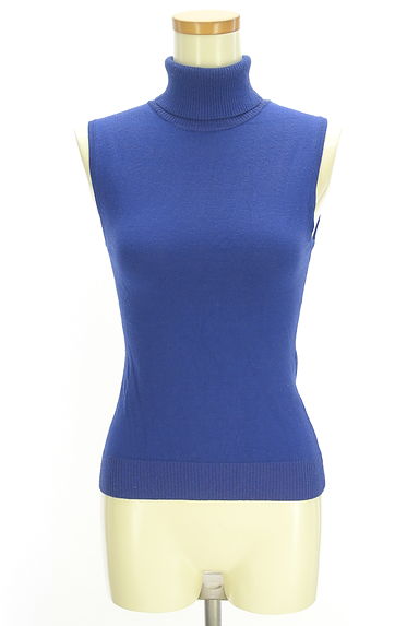 Apuweiser riche（アプワイザーリッシェ）の古着「ノースリタートルネック×カーディガン　ニットアンサンブル（アンサンブル）」大画像４へ