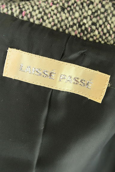 LAISSE PASSE（レッセパッセ）の古着「ウール混パイピングテーラードジャケット（ジャケット）」大画像６へ