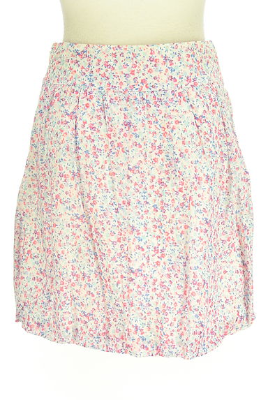 ef-de（エフデ）の古着「小花柄バルーンスカート（ミニスカート）」大画像２へ