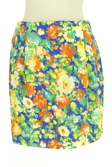 NATURAL BEAUTY BASIC（ナチュラルビューティベーシック）の古着「花柄ミニスカート（ミニスカート）」大画像１へ