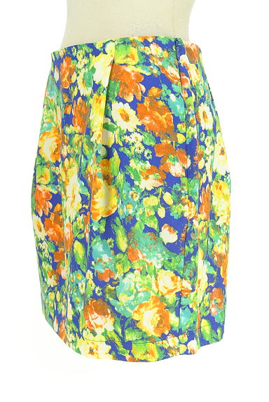 NATURAL BEAUTY BASIC（ナチュラルビューティベーシック）の古着「花柄ミニスカート（ミニスカート）」大画像３へ