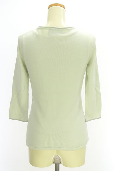 UNTITLED（アンタイトル）の古着「ニットカーデ×ノースリニットアンサンブル（アンサンブル）」大画像２へ