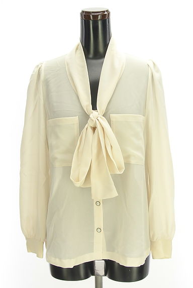 31 Sons de mode（トランテアン ソン ドゥ モード）の古着「ボウタイシフォンブラウス（ブラウス）」大画像１へ