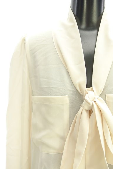 31 Sons de mode（トランテアン ソン ドゥ モード）の古着「ボウタイシフォンブラウス（ブラウス）」大画像４へ