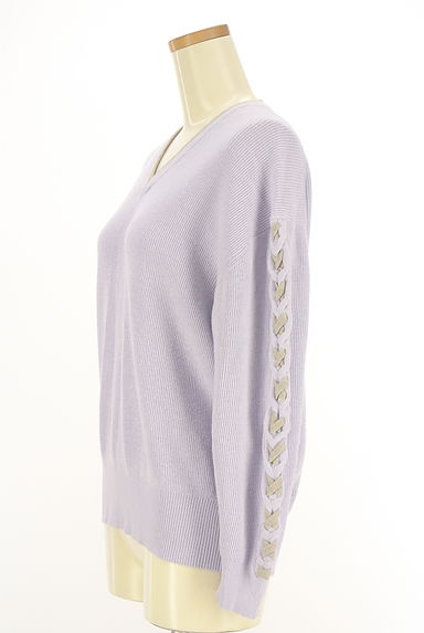 MAYSON GREY（メイソングレイ）の古着「レースアップスリーブニット（ニット）」大画像３へ