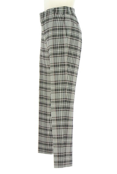 MAYSON GREY（メイソングレイ）の古着「チェック柄起毛テーパードパンツ（パンツ）」大画像３へ