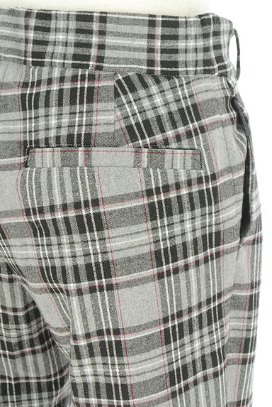 MAYSON GREY（メイソングレイ）の古着「チェック柄起毛テーパードパンツ（パンツ）」大画像５へ