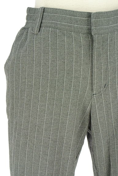 MAYSON GREY（メイソングレイ）の古着「ピンストライプストレッチテーパードパンツ（パンツ）」大画像４へ