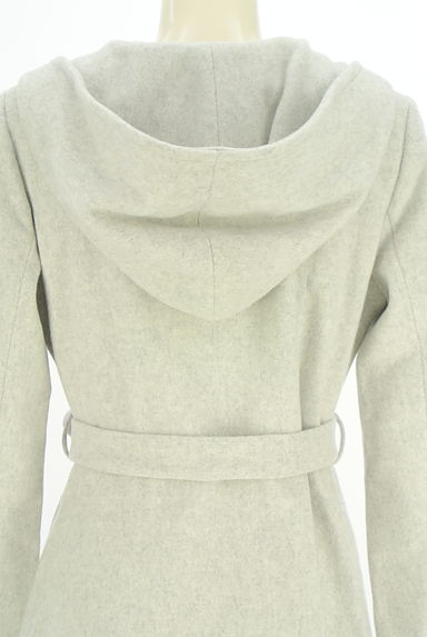 クリックで大画像表示 MISCH MASCH(ミッシュマッシュ)の古着「ウール混フーディーロングコート(コート)」大画像5へ