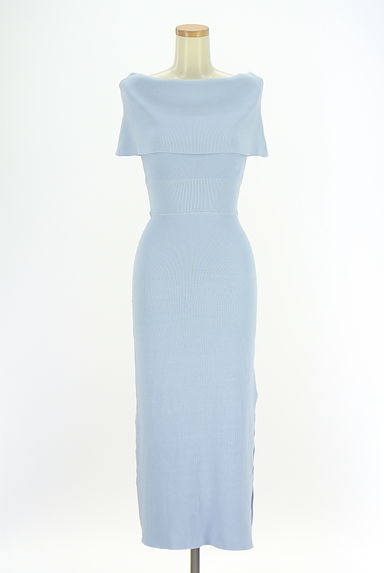 Snidel（スナイデル）の古着「オフショルダーロングニットワンピース（ワンピース・チュニック）」大画像１へ