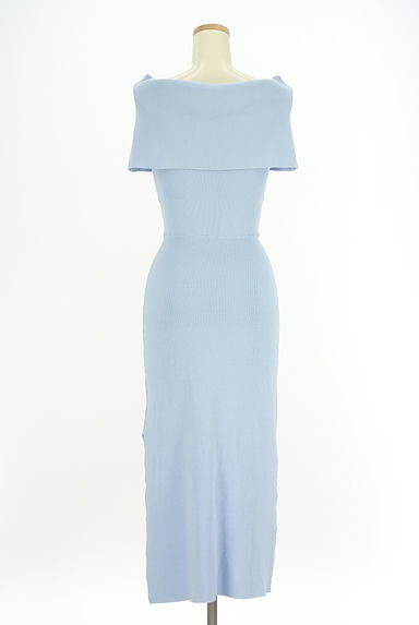 Snidel（スナイデル）の古着「オフショルダーロングニットワンピース（ワンピース・チュニック）」大画像２へ