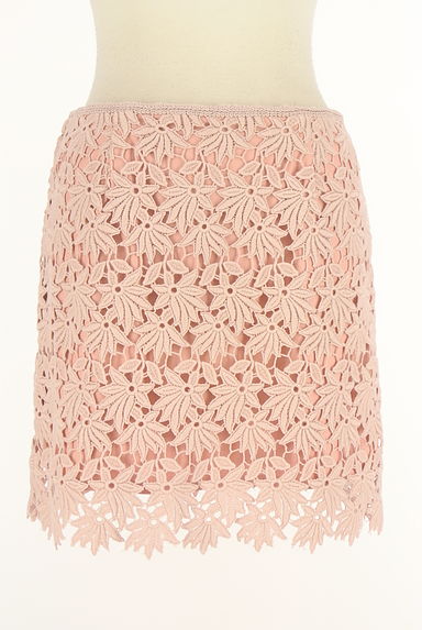 Snidel（スナイデル）の古着「刺しゅうレースミニスカート（ミニスカート）」大画像１へ