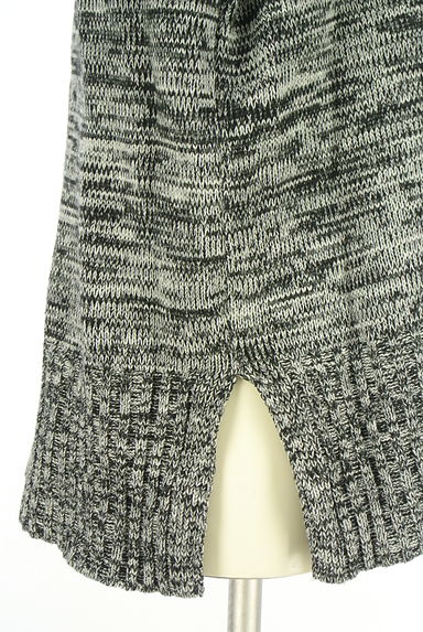 AZUL BY MOUSSY（アズールバイマウジー）の古着「ミックス糸ニットプルオーバー（ニット）」大画像５へ