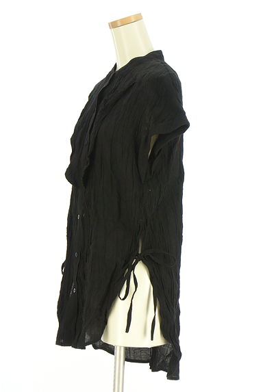 AZUL BY MOUSSY（アズールバイマウジー）の古着「サイドリボンしわ加工ブラウス（ブラウス）」大画像３へ