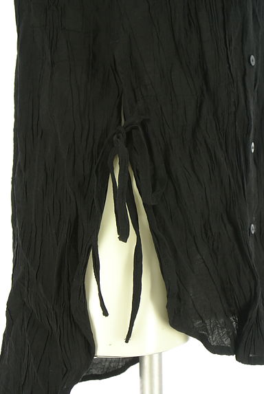 AZUL BY MOUSSY（アズールバイマウジー）の古着「サイドリボンしわ加工ブラウス（ブラウス）」大画像５へ