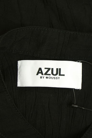 AZUL BY MOUSSY（アズールバイマウジー）の古着「サイドリボンしわ加工ブラウス（ブラウス）」大画像６へ