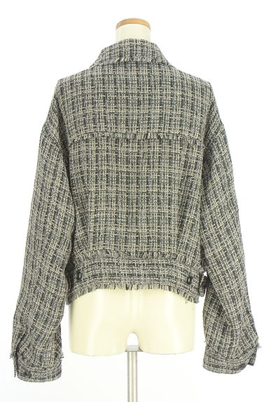 AZUL BY MOUSSY（アズールバイマウジー）の古着「ツイードジャケット（ジャケット）」大画像２へ