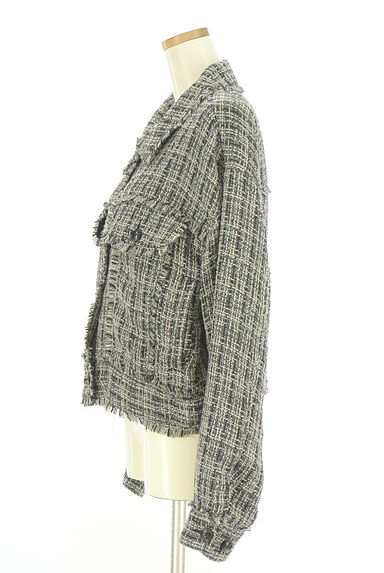 AZUL BY MOUSSY（アズールバイマウジー）の古着「ツイードジャケット（ジャケット）」大画像３へ