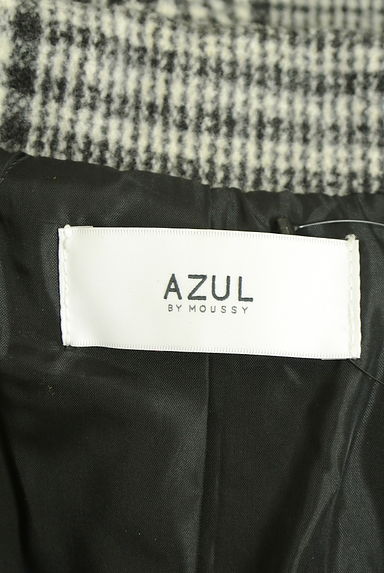 AZUL BY MOUSSY（アズールバイマウジー）の古着「チェック柄チェスターコート（コート）」大画像６へ