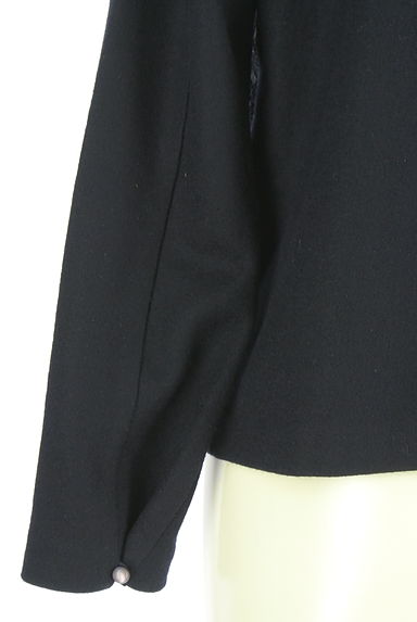 HUMAN WOMAN（ヒューマンウーマン）の古着「フロントレース起毛トップス（カットソー・プルオーバー）」大画像５へ