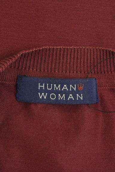 HUMAN WOMAN（ヒューマンウーマン）の古着「リブネックTシャツ（Ｔシャツ）」大画像６へ