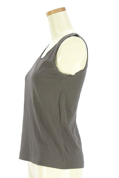 MARGARET HOWELL（マーガレットハウエル）の古着「パイピングタンクトップ（カットソー・プルオーバー）」大画像３へ