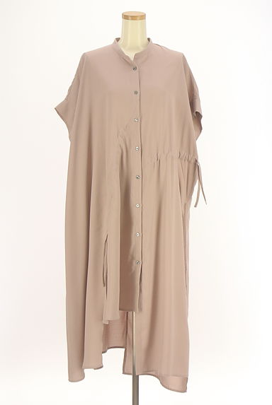 OSMOSIS（オズモーシス）の古着「loaf ドロストロングシャツワンピース（ワンピース・チュニック）」大画像５へ