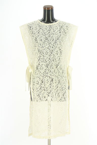 OSMOSIS（オズモーシス）の古着「loaf 総レースロングベスト（ベスト・ジレ）」大画像１へ